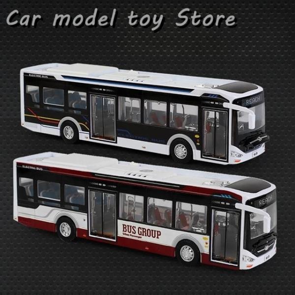 並行輸入品】 1:42スケール ミニカー バス ニューエナジー電気バス