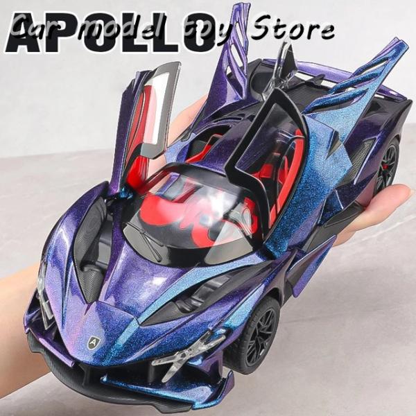 並行輸入品】 1:24 アポロ プロジェクト EVO スーパーカー 合金 金属