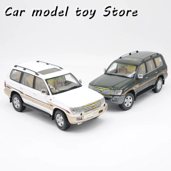 並行輸入品】 オリジナル1:18ランドクルーザーLC100 SUV合金ダイ