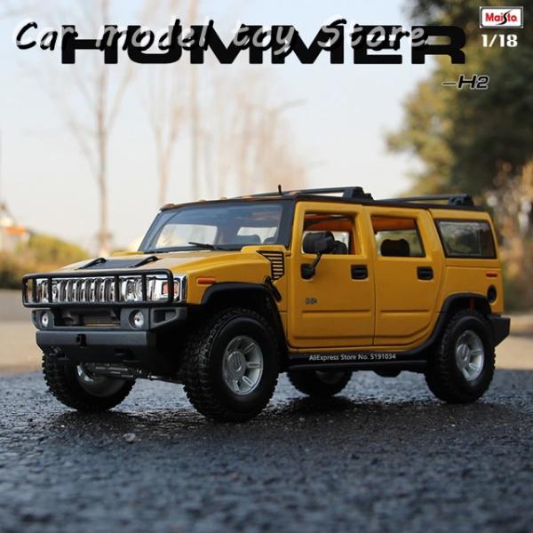 HUMMER Gamme NOREV Collectionハマーハンビー絶版レア 並行輸入品】 1:18 新型ハマーH2 H1 ジープ合金車モデル
