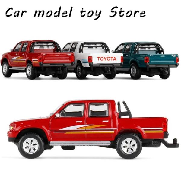 並行輸入品】トヨタ 1/64 ハイラックス モデルカー 合金ダイキャスト