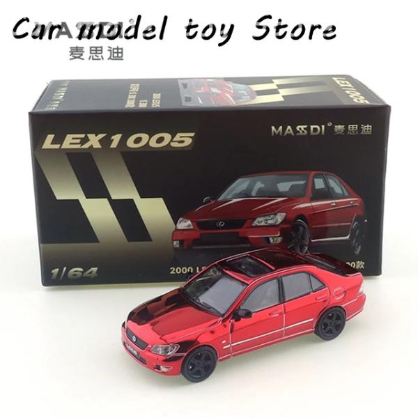 並行輸入品】レクサス MASDI 1/64 LS300 - 電気メッキレッド