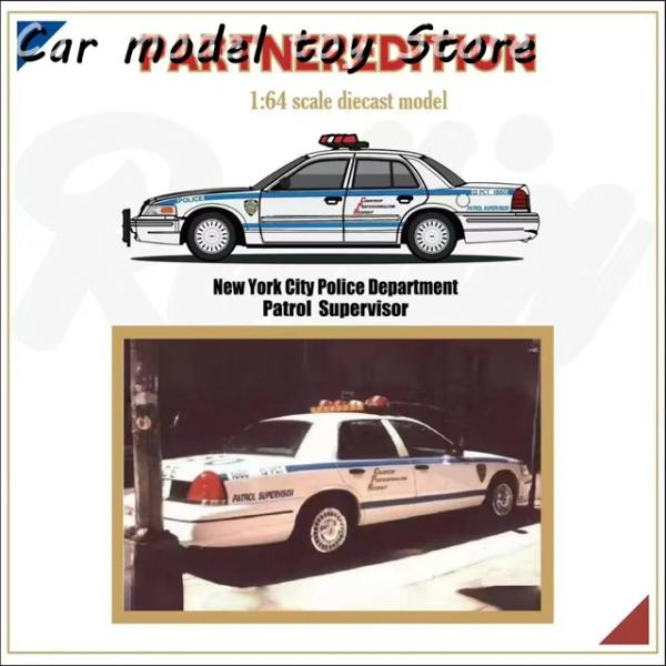 並行輸入品】 ローリン 1:64 クラウンビクトリア CV NYC パトロール