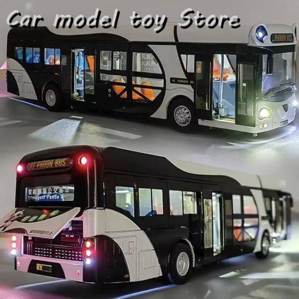 並行輸入品】 大型電動観光交通パンダバス合金乗用車モデルダイ