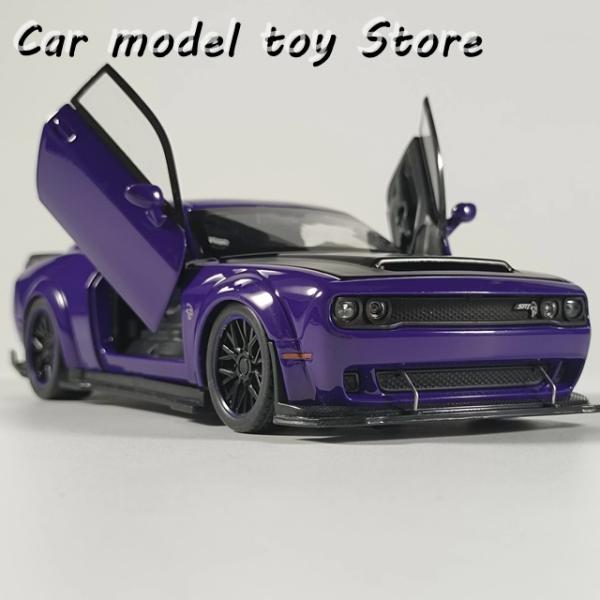 並行輸入品】ダッジ 1:32チャレンジャーSRTヘルキャットレッドアイV8