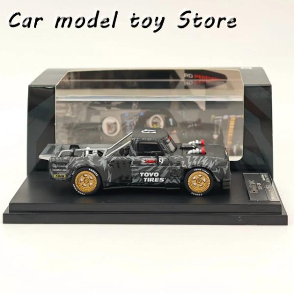 【並行輸入品】SW 1/64 1977 F-150 フーニトラック 天門 - ブラック ピックアップ ダイキャストモデルカー コレクション トイビークルモデル