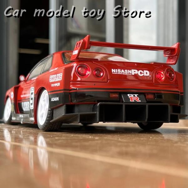 並行輸入品】日産 JDM 1:18 GTR スカイライン S15 カスタムスポーツ