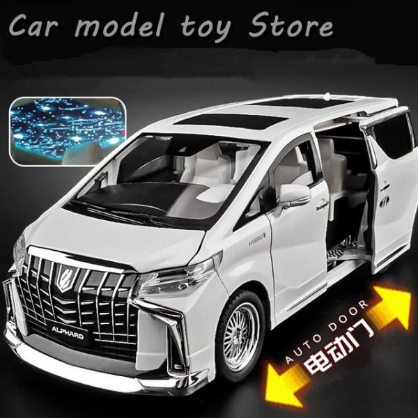 並行輸入品 ビッグサイズ1/18トヨタアルファードMPVカーモデルダイ