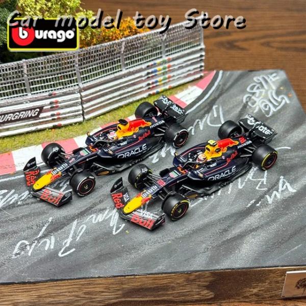 F1 D.ヒル 完成品フィギュア 並行輸入品 BBURAGO 1:43 F1 レッドブル 2025 RB21 日本ステーション