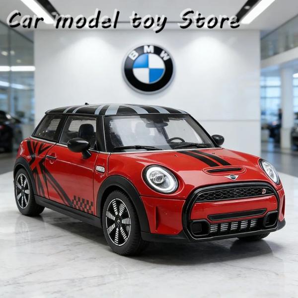 並行輸入品 新1:18 BMWミニクーパーS車ダイキャストの模型ミニチュア