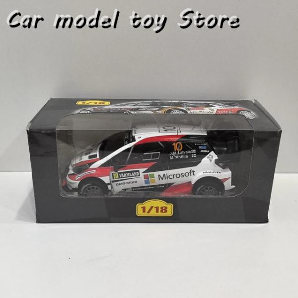 並行輸入品 旧箱 ダイキャスト IXO 1/18スケール トヨタ ヤリス WRC