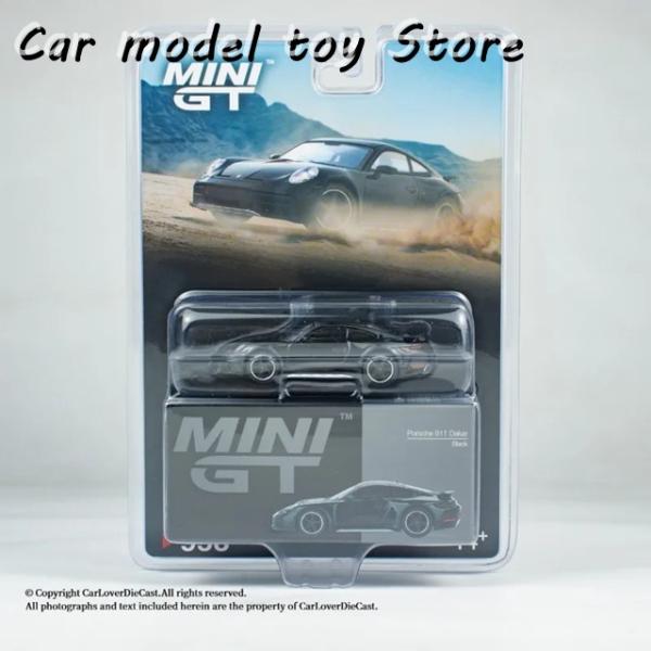 並行輸入品 ダイキャスト MINIGT 1:64スケール ポルシェ 911 ダカール