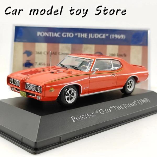 並行輸入品 ダイキャスト IXO 1:43 SCALE ポンティアック GTO THE JUDGE 1969 カーモデル