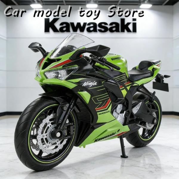 カワサキ　バイク　レプリカ　1/12スケール　4台セット！Ninja 並行輸入品 1:12カワサキニンジャZX6R : Car model toy Store - 通販