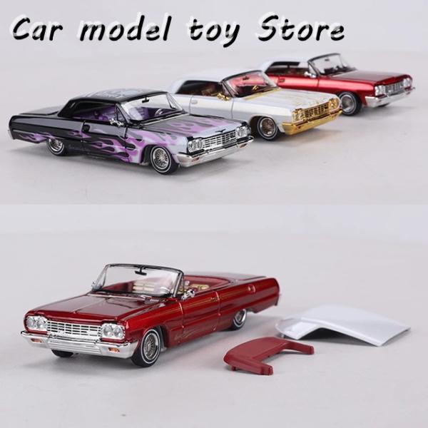 並行輸入品 ファインワークス 1:64 シボレー インパラ ハードカバー