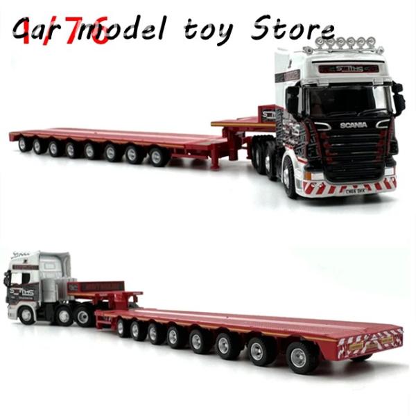 並行輸入品 ダイキャストモデルカー1:76スケールスカニア多軸