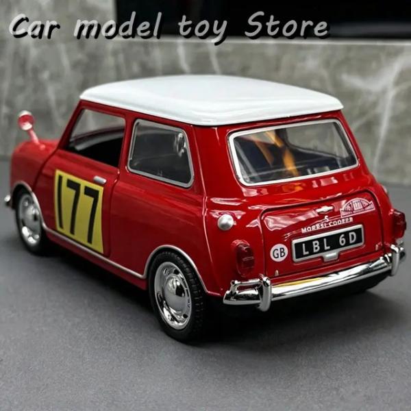 並行輸入品】1:32モリスミニクーパーSクラシックスポーツカーモデル