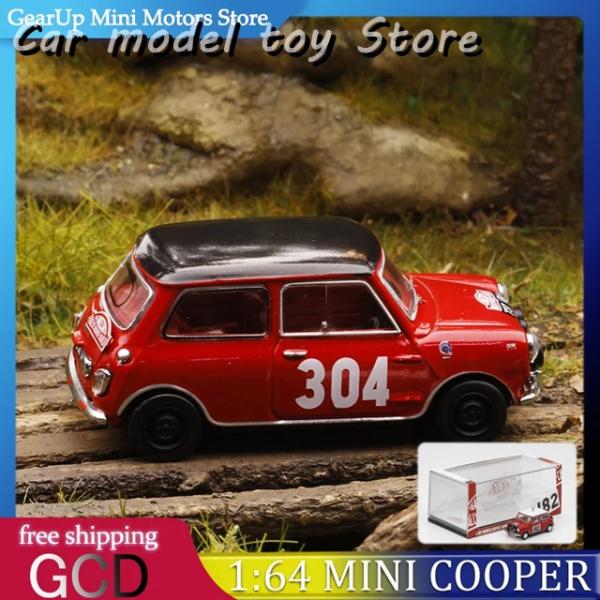 並行輸入品 GCD 1:64 ミニクーパー ラリーカー 1962 #304 1964 #182