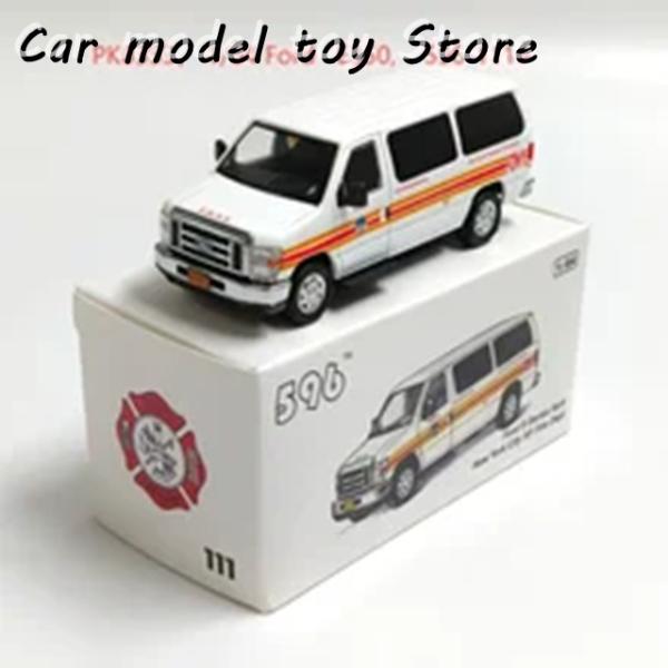 並行輸入品 596 1:64 SCALE TAHOE FIRE RESCUE POLICE CAR MODEL 596 MODEL E350