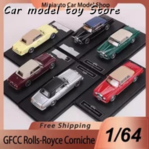 並行輸入品 在庫 GFCC 1:64 ROLLS-ROYCE CORNICHE IV 1993 ミニチュア