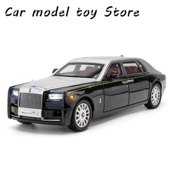 並行輸入品 1:18ロールスロイスファントム車ダイキャストメタルモデル