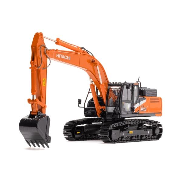 HITACHI オレンジ ミニカー 並行輸入品】 ミニカー 1/50 日立 ZX300LCH-7 作業車 オレンジ