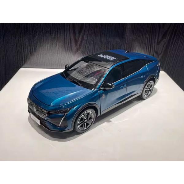 ミニカー 1/18 プジョー PEUGEOT 408X ブルー