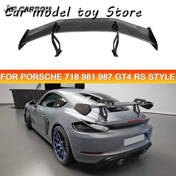 並行輸入品】ポルシェ 718 カーボンリア翼 982 ケイマン BOXSTE リア