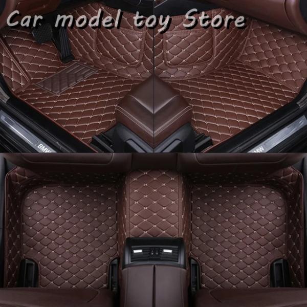 クライスラー グランドボイジャー用カスタムカーフロアマット 2018年~2019年 カーアクセサリー インテリア詳細 カーペット 収納バッグ