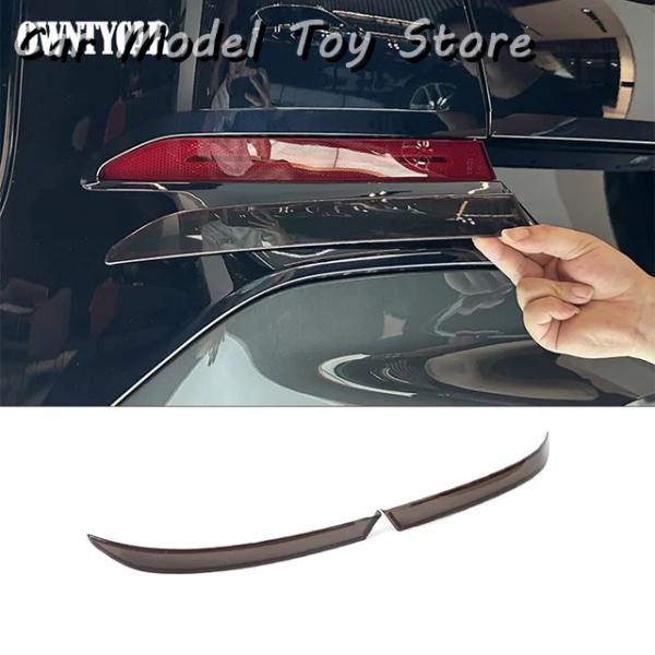 並行輸入品 BMW X6 G06 2020年2021年2022年2023年2024年2025年用 ABS ブラック リアフォグランプカバーステッカー カーエクス