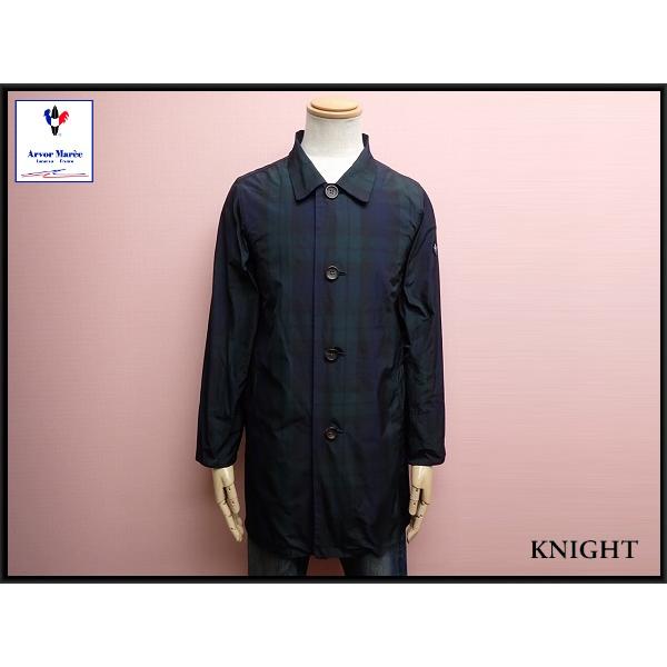Arvor Maree チェック柄コート・1△アルボーマレー/日本製/メンズ/24*6  