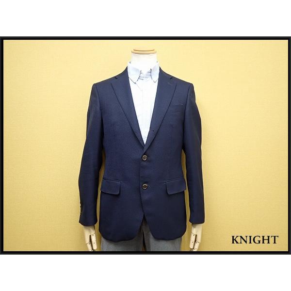 SUIT SELECT　メンズスーツ　A5 SUIT SELECT 段返り3ボタンジャケット・A5△スーツセレクト/紺