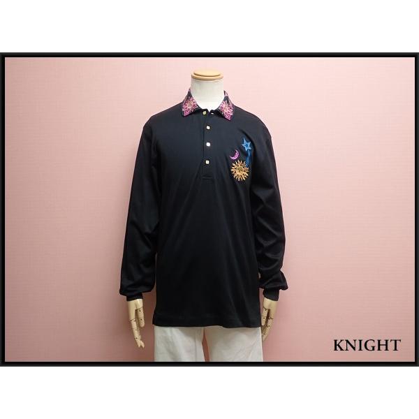 J's ポロシャツ・L△ジェイズ/ジャンボ尾崎/ゴルフ/長袖/メンズ/25長1