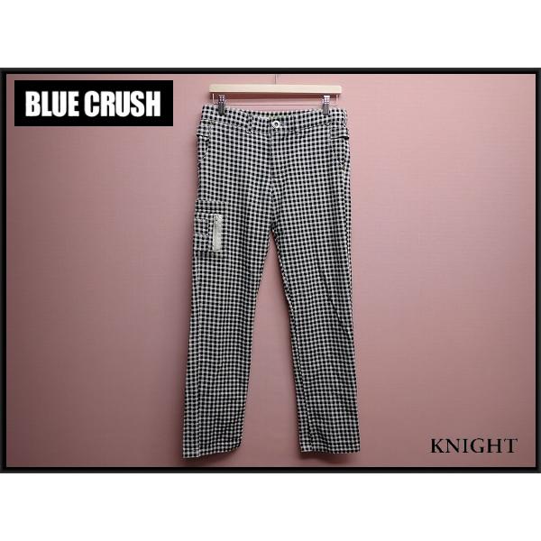 BLUE CRUSH（ブルークラッシュ） チェックパンツ・L△ブルークラッシュ