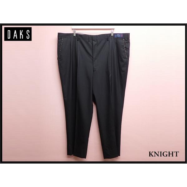 DAKS エルメネジルドゼニア生地 スラックス・123cm/難有り△ダックス/パンツ/4L 5L 6L/大きいサイズ/メンズ/24*7*1-5
