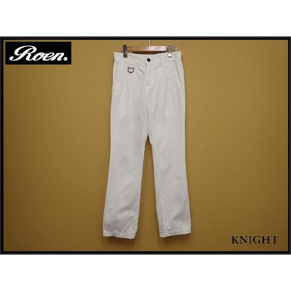 Roen ロエン ダメージデニム 28 ROEN ロエン × BOBSON ボブソン 銀糸 スワロ スカル ダメージ