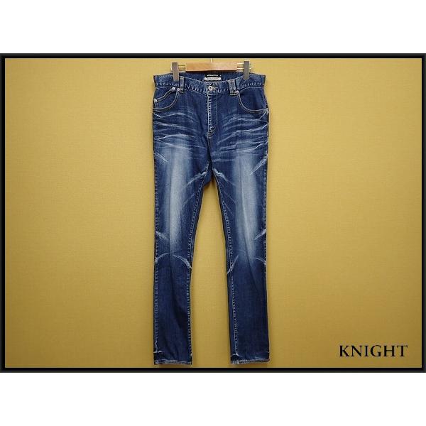 semantic design（セマンティックデザイン） 色落ち加工ジーンズ・M