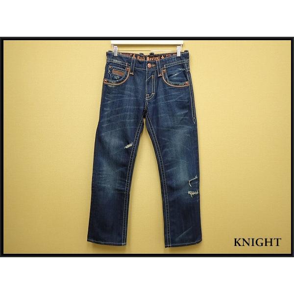 Rock Revival ジーンズ・31△ロックリバイバル/ユーズド加工 ダメージ