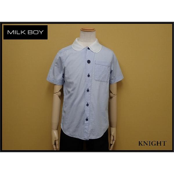 MILKBOY 送料無料 MILK BOY ラウンドカラーシャツ◇ミルクボーイ  