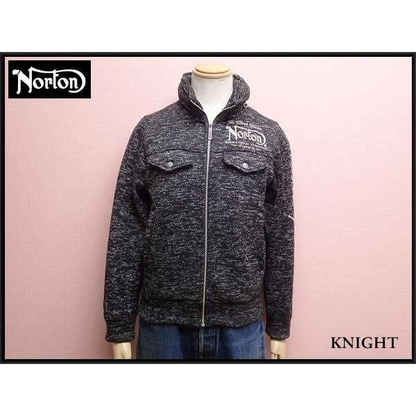 ノートン（NORTON） 裏起毛ジャケット・S□ノートン/刺繍入り 