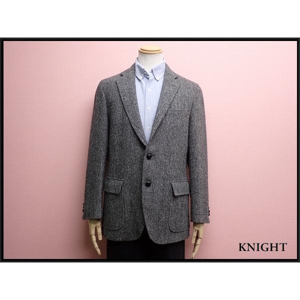 Global TAILORING ハリスツイードジャケット・48□グローバルテーラ