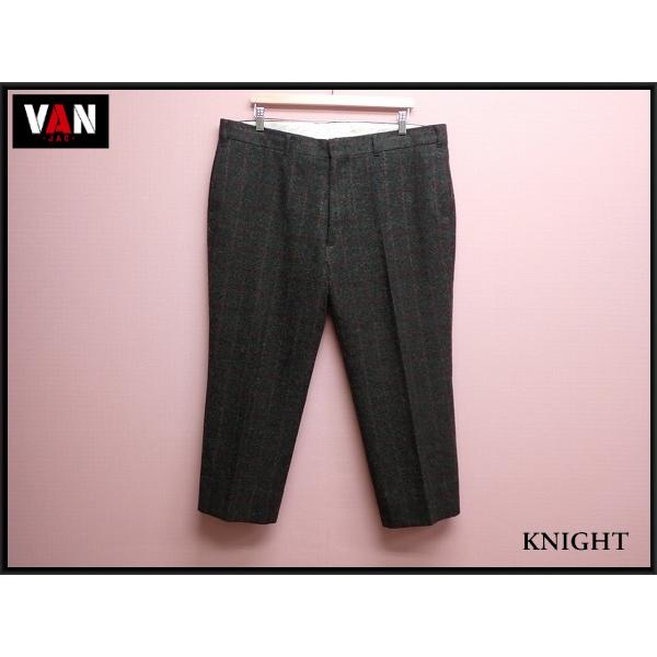 VAN JAC ウールパンツ・W102cm□ヴァンヂャケット/大きいサイズ