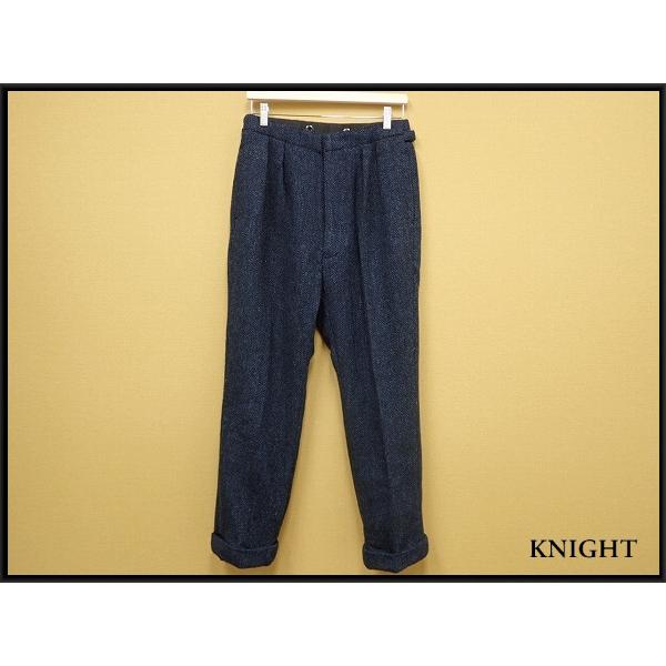 SUIT SELECT ハリスツイード ウールパンツ スラックス SUIT SELECT ハリスツイード ウールパンツ・M□スーツセレクト