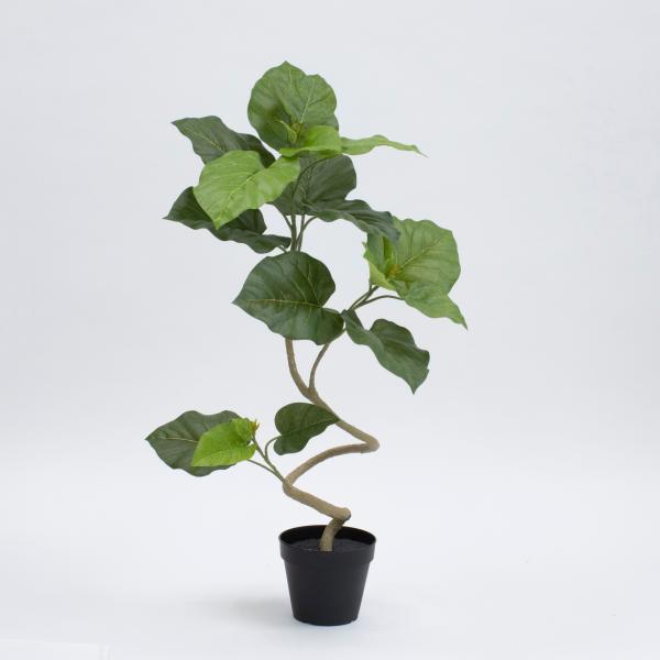 フェイクグリーン 観葉植物 人工観葉 卓上 ミニ 小さい 光触媒 フェイク  造花 スパイラルウンベラータポット グリーン 65cm リアル  人気 空気清浄