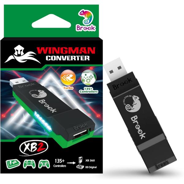 Brook Wingman XB2 Converter コンバーター  コントローラー用 PC 対応 変換アダプター