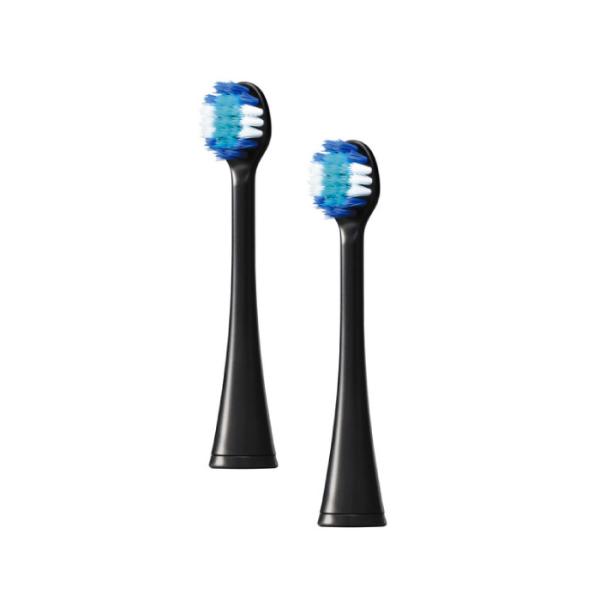 パナソニック認定販売店【替えブラシ 2本：EW-0800（-K）ブラック】ドルツ Doltz 音波振動 電動 歯ブラシ用 家電