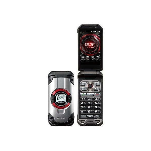 携帯電話本体 KYF33 au KYF33 TORQUE X01 シルバー SIMフリー SIMロック解除済み