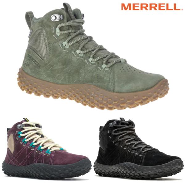MERRELL メレル レディース スニーカー ラプト ミッド ウォータープルーフ アウトドアシューズ ハイキングシューズ 防水 WRAPT MID WATERPROOF