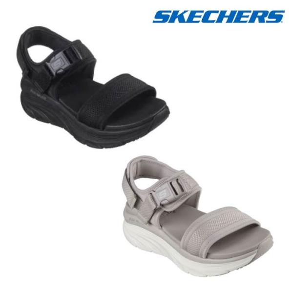SKECHERS スケッチャーズ 119824 リラックスドフィット デラックス ウォーカー - デイリー アウティング レディース サンダル カジュアル 厚底 履きやすい 靴