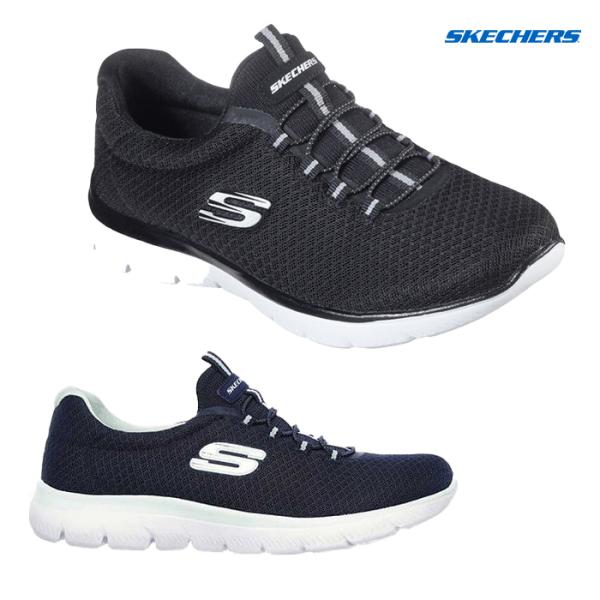 スケッチャーズ SKECHERS サミッツ 12980 レディース ブラック ホワイト ネイビー アクア 靴 シューズ